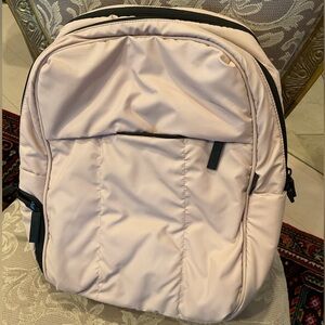 CalPak rose quartz Luka laptop backpack 15 inch